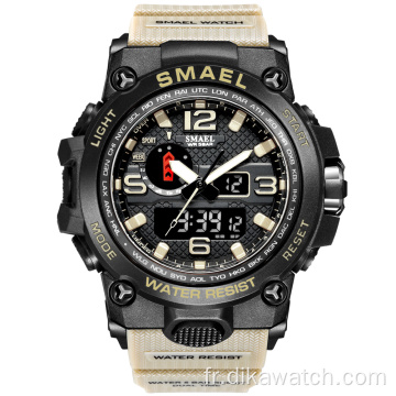 SMAEL Fashion Sport Watch Homme Réveil Camouflage